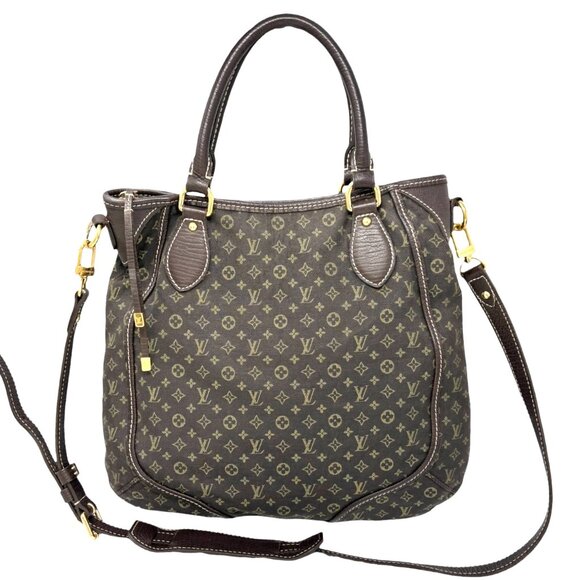 LOUIS VUITTON Vintage Monogram Mini Lin Buzasu Anjoul 2way CrossbodyBag [106052] - Picture 6 of 14